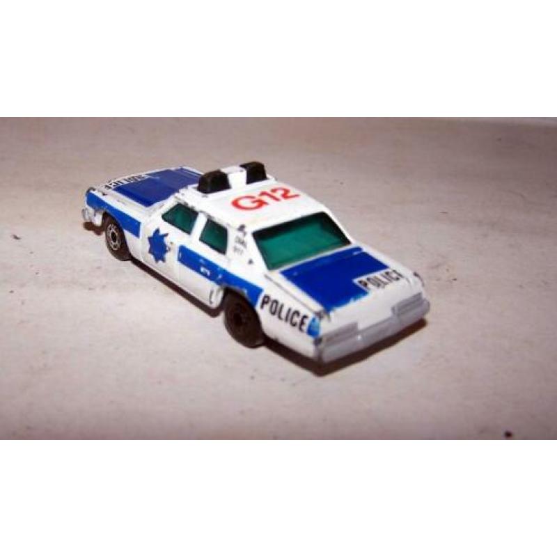 Matchbox Plymouth Gran Fury. Police car. 1970.