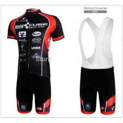 Cube Zwart - wielerkleding / fietskleding