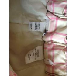 meisjes jas en ski broek maat 134