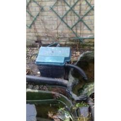Ubbink filtraclear 3 kamer met pomp en waterval