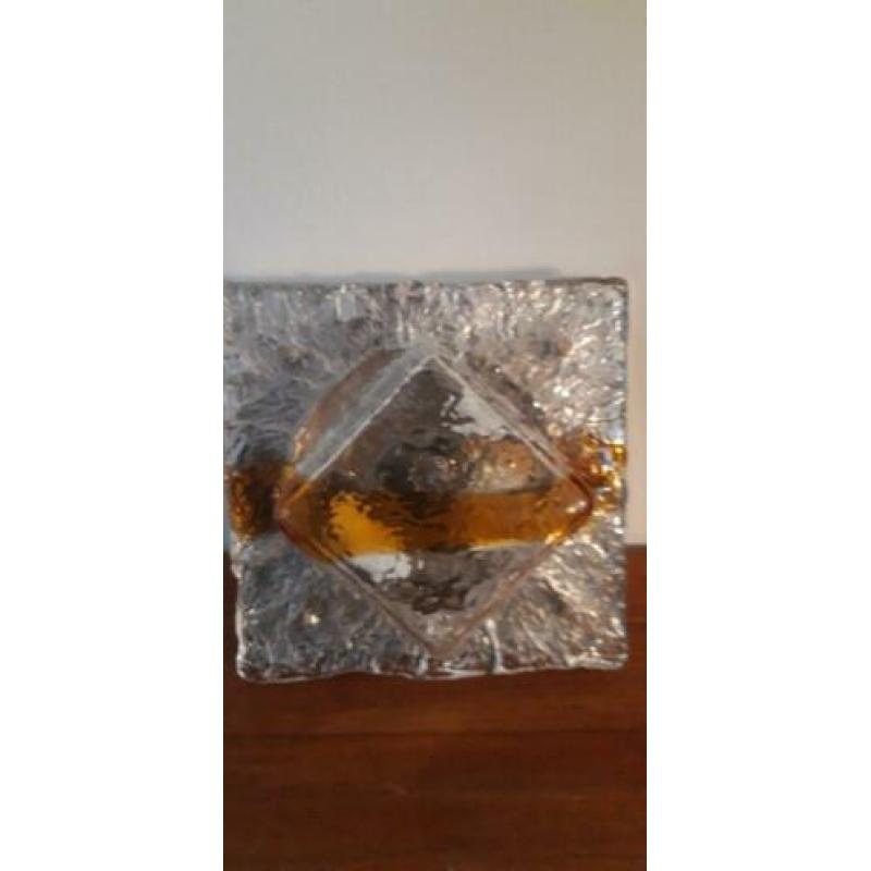 Vintage Toni zuccheri murano plafondlamp wandlamp glas