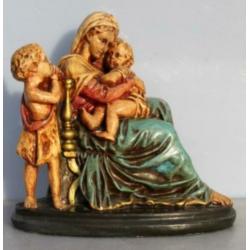 Groep Maria met kindjes L 26,5 cm G