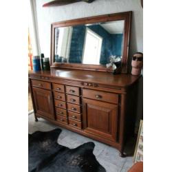 Ladekast Barbershop Tattoo-shop Mancave Dressoir Vintage