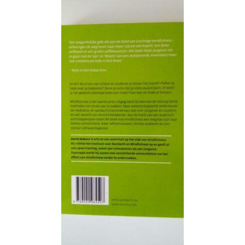 boek Mindfulness voor jongeren D. Dewulf
