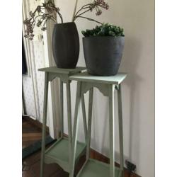2 oude plantentafeltjes