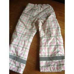 meisjes jas en ski broek maat 134