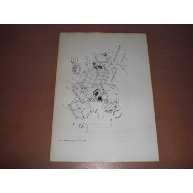 Vraagbaak Renault 4 Type R1062 1952-1955