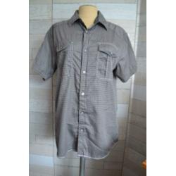 slim fit zomer overhemd van tom tompson in maat M - v05