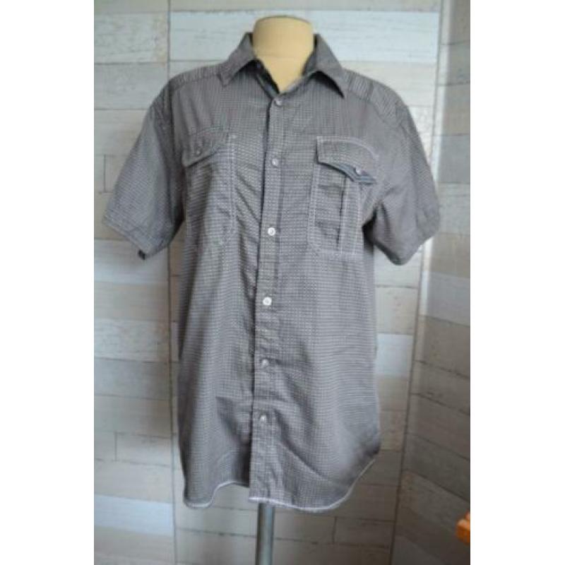 slim fit zomer overhemd van tom tompson in maat M - v05