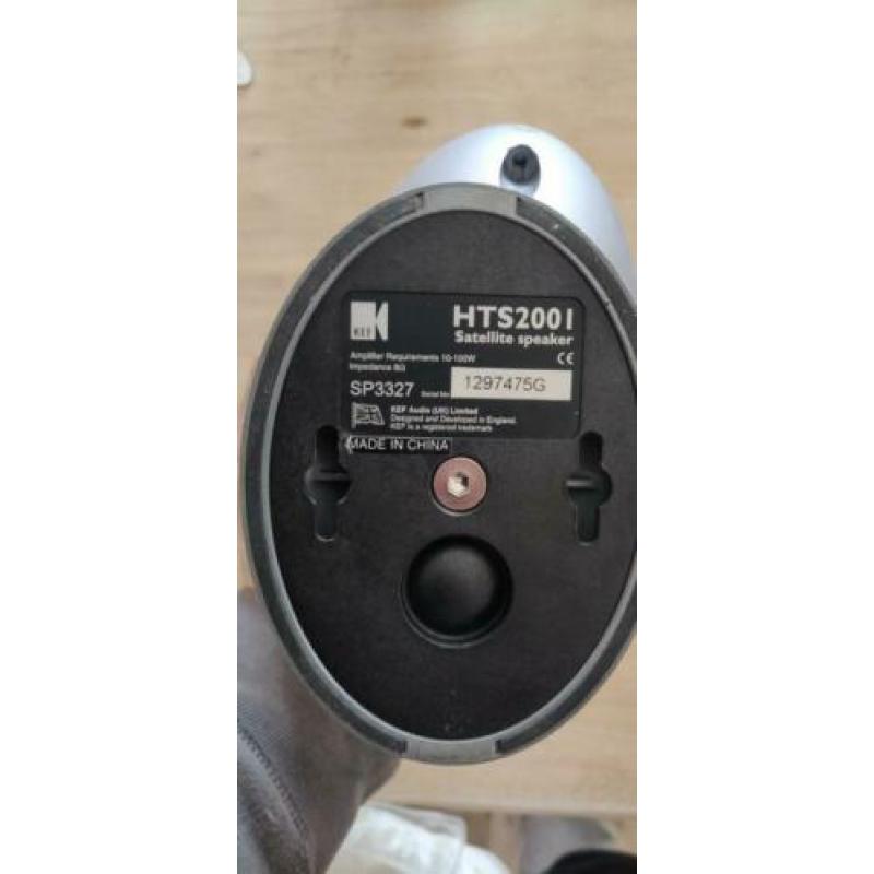 Kef satalite HTS 2001 speakers -/- subwoofer