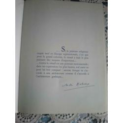 Parijs, litho sainte-chapelle de paris 40 jaar geleden gekoc