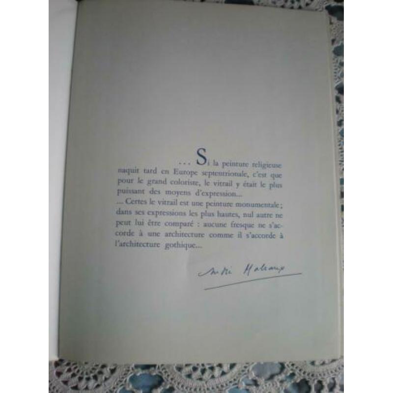 Parijs, litho sainte-chapelle de paris 40 jaar geleden gekoc