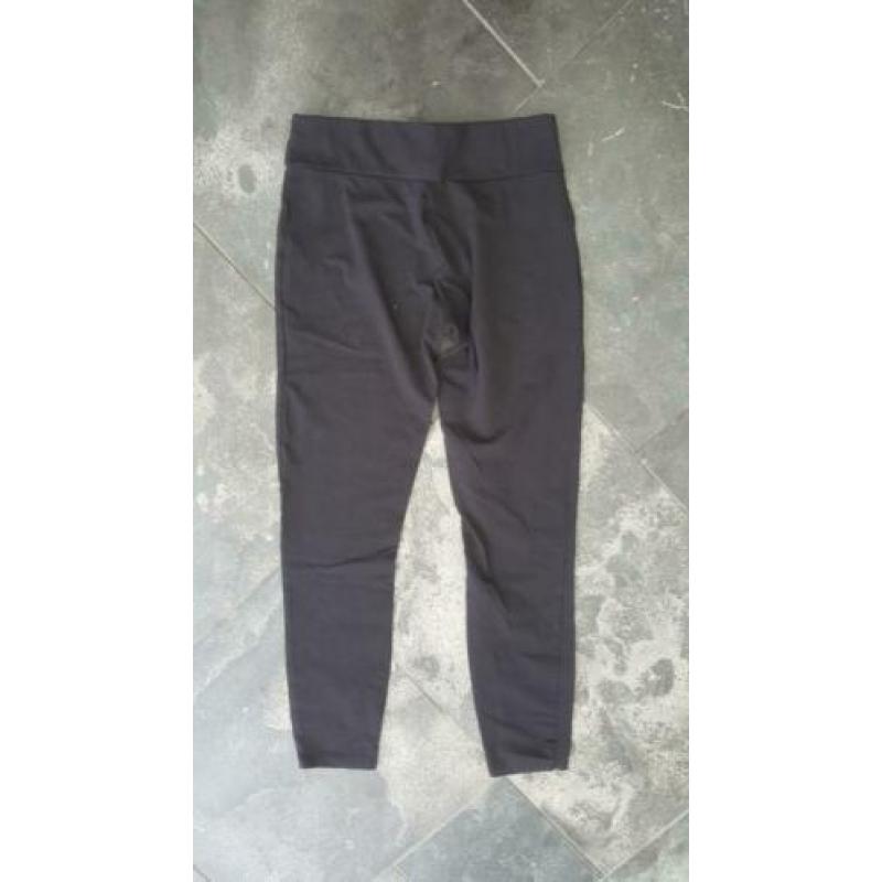 New look – zwarte legging broek maat uk12 / eu 40