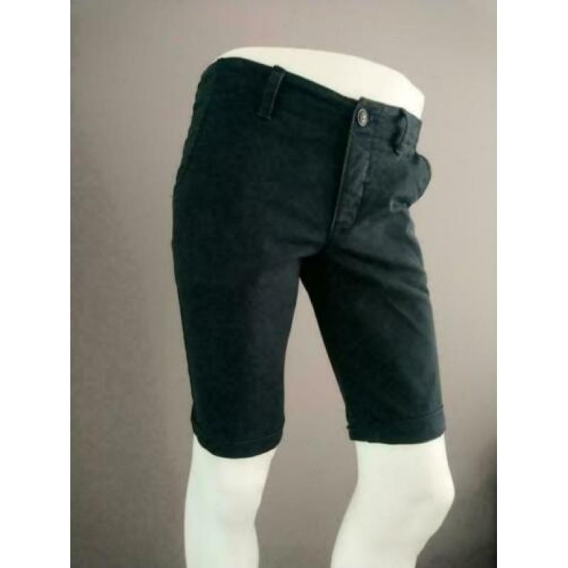 Superdry korte broek. Kleur Donker Blauw. Maat S. Stretch