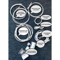 Internet, TV, Bellen complete kabel & splitterset