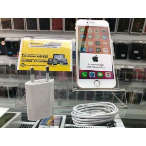 iPhone 6S 64GB Gold Z.G.A.N Marge €185