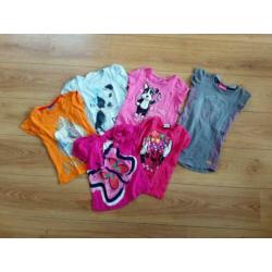 Pakket meisjes kleding maat 98