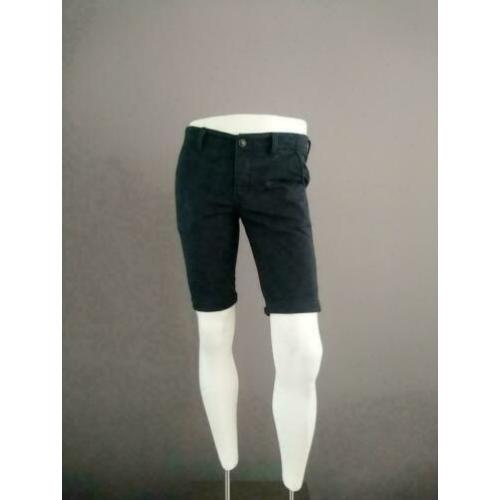 Superdry korte broek. Kleur Donker Blauw. Maat S. Stretch
