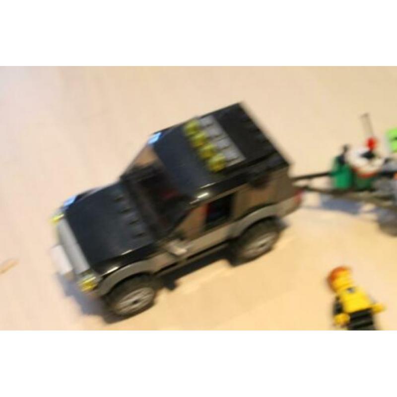 lego city, 4 wheel drive met waterscooters