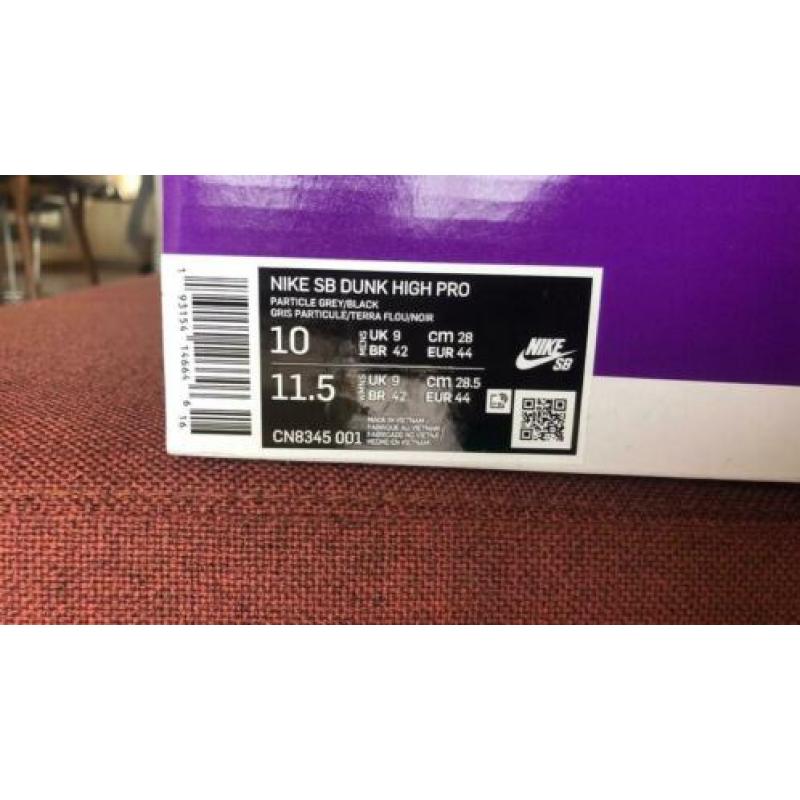 Maat 44 Nike SB Dunk Viotech High