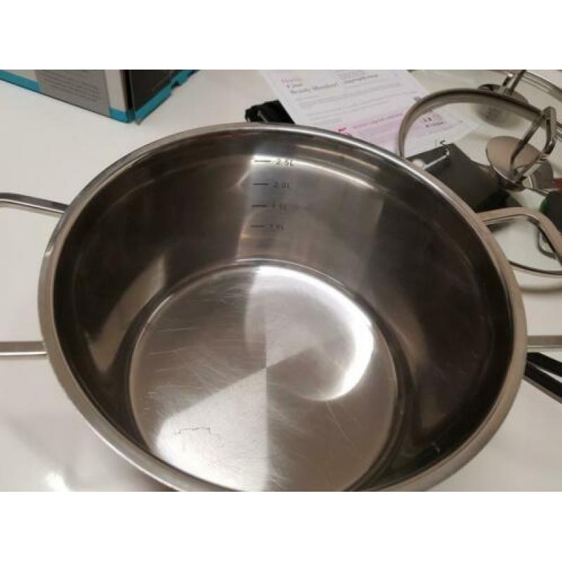 kookpan 20cm merk VIVO van AH geschikt ook voor inductie