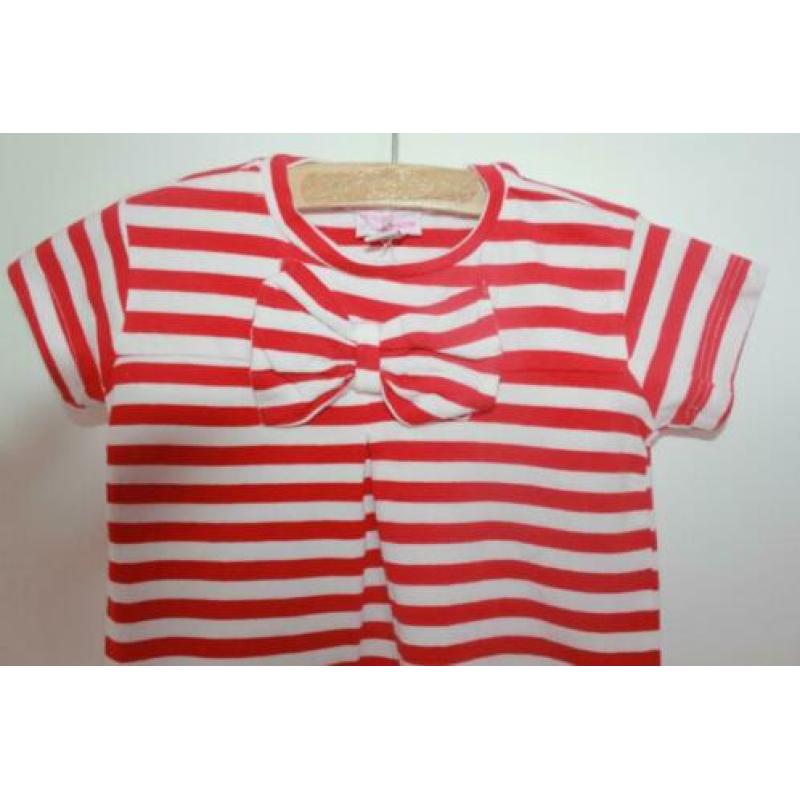 Nieuw rood-wit shirtje van Chicco maat 92 (3554)