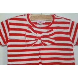 Nieuw rood-wit shirtje van Chicco maat 92 (3554)