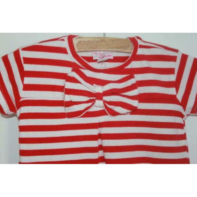 Nieuw rood-wit shirtje van Chicco maat 92 (3554)