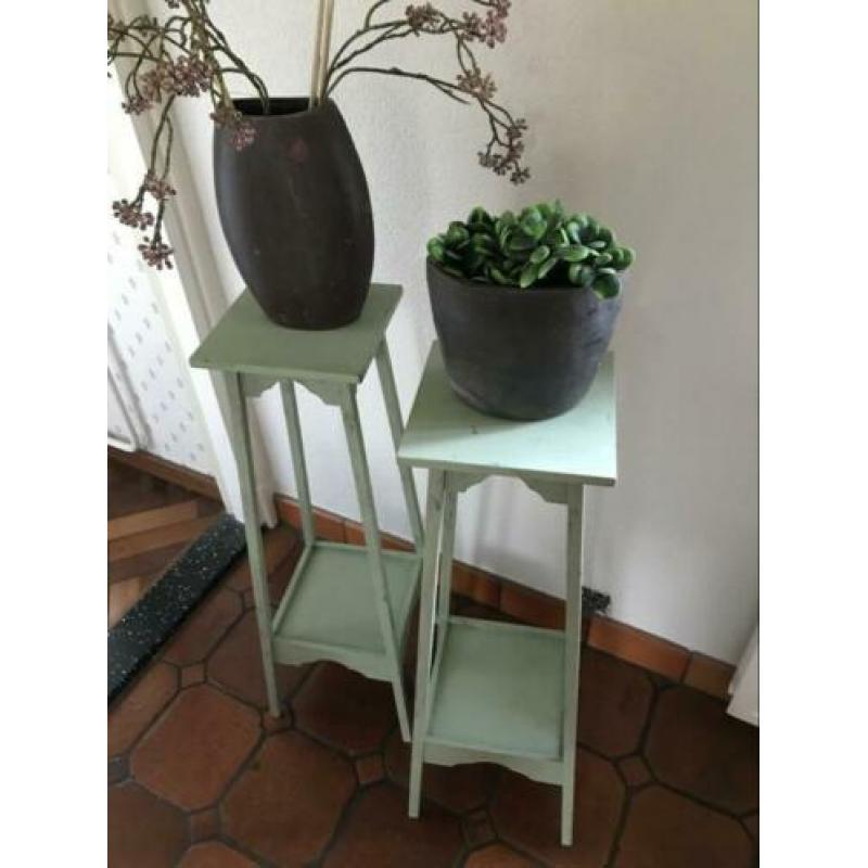 2 oude plantentafeltjes