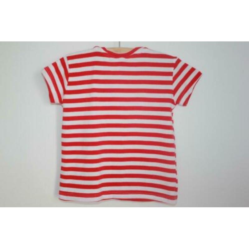 Nieuw rood-wit shirtje van Chicco maat 92 (3554)