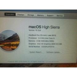 Macbook Pro 13" Late 2011