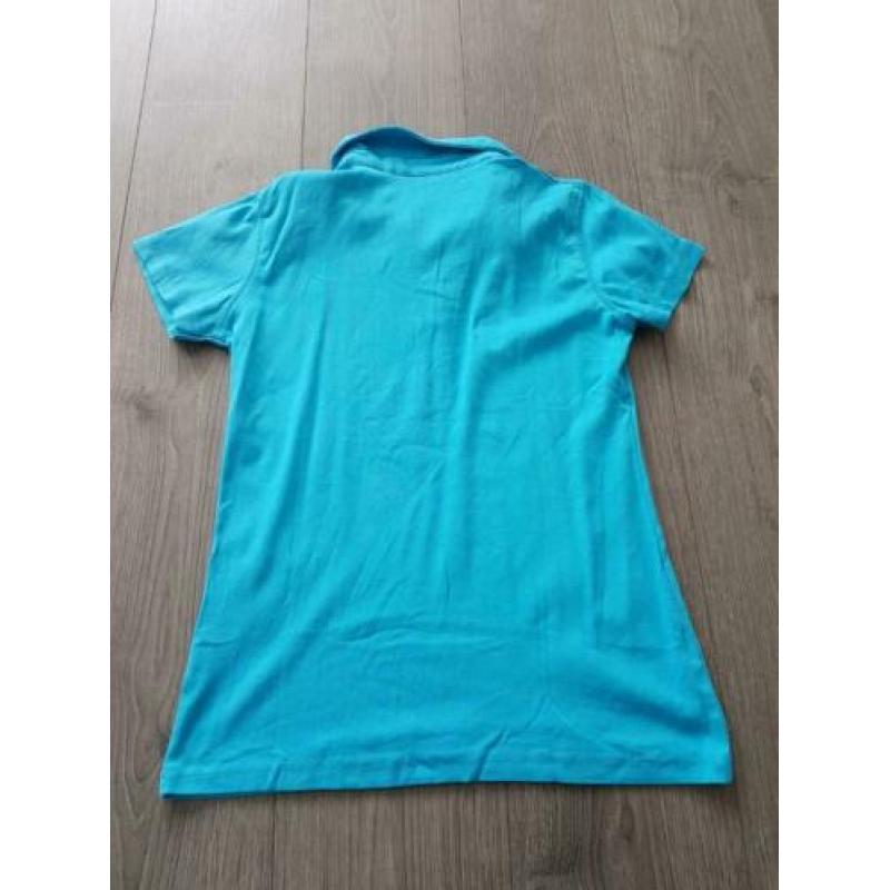 Blauw polo T-shirt maat L (PB012)