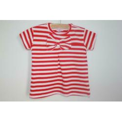 Nieuw rood-wit shirtje van Chicco maat 92 (3554)