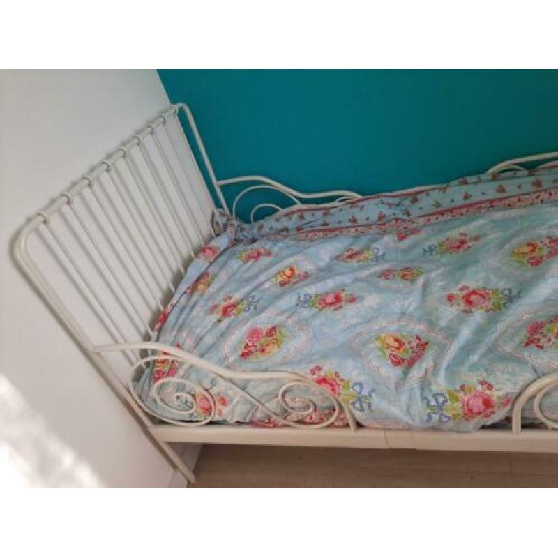 Minnen Ikea meegroeibed & lattenbodem. Met gratis matras