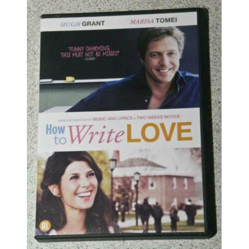 How to write love. Comedy met Hugh Grant + Marisa Tomei