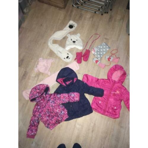 Winterjassen Babyface accesoires maat 80/86 zgan