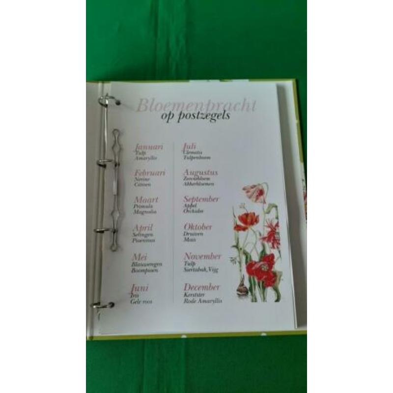 Bloemenpracht op postzegels Janneke Brinkman