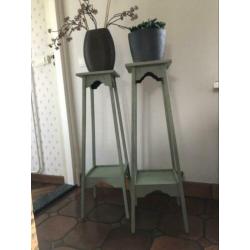 2 oude plantentafeltjes