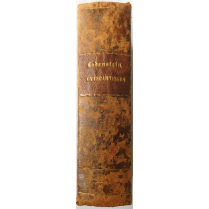 Lot van 2 mooie antieke boeken, oude boeken, 1729 en 1769