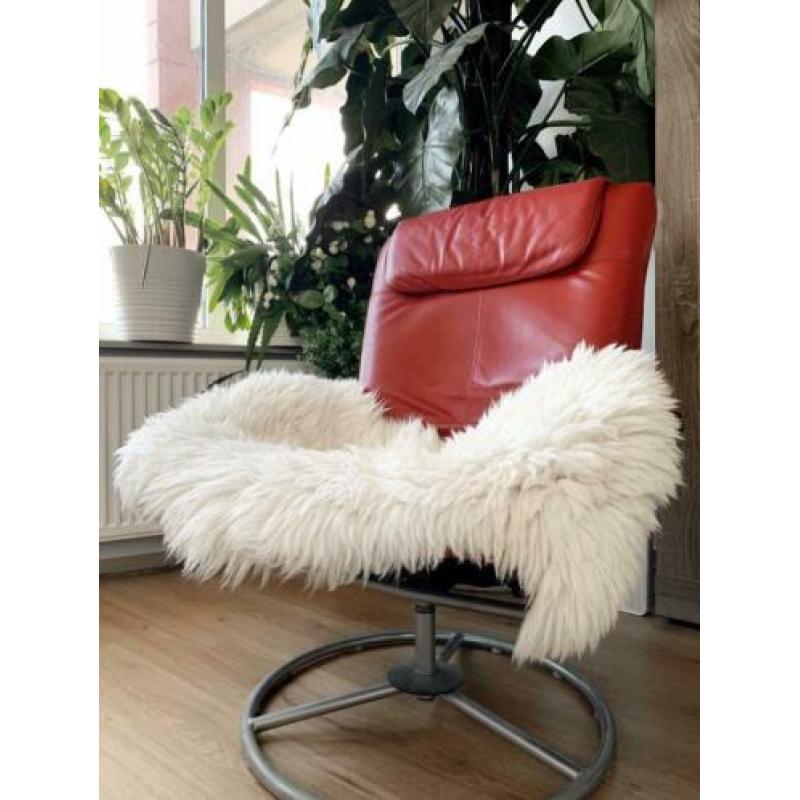IKEA Malung leren fauteuil (loungestoel)