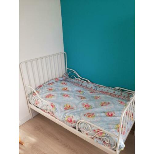 Minnen Ikea meegroeibed & lattenbodem. Met gratis matras