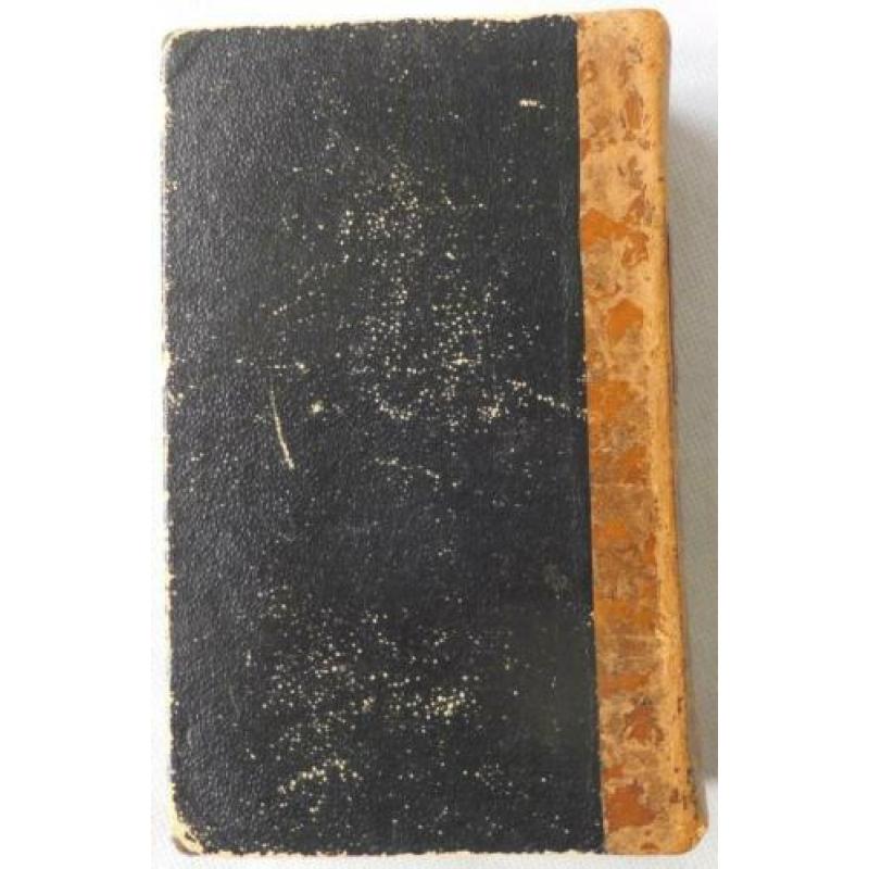 Lot van 2 mooie antieke boeken, oude boeken, 1729 en 1769