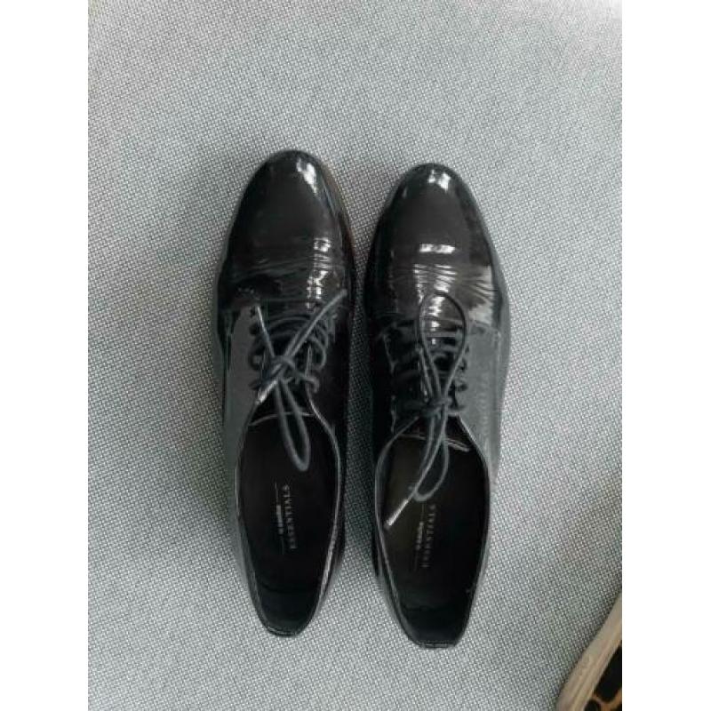 Sacha lakleren veterschoenen maat 40 nieuw