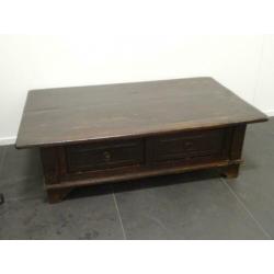 prachtige oude salontafel