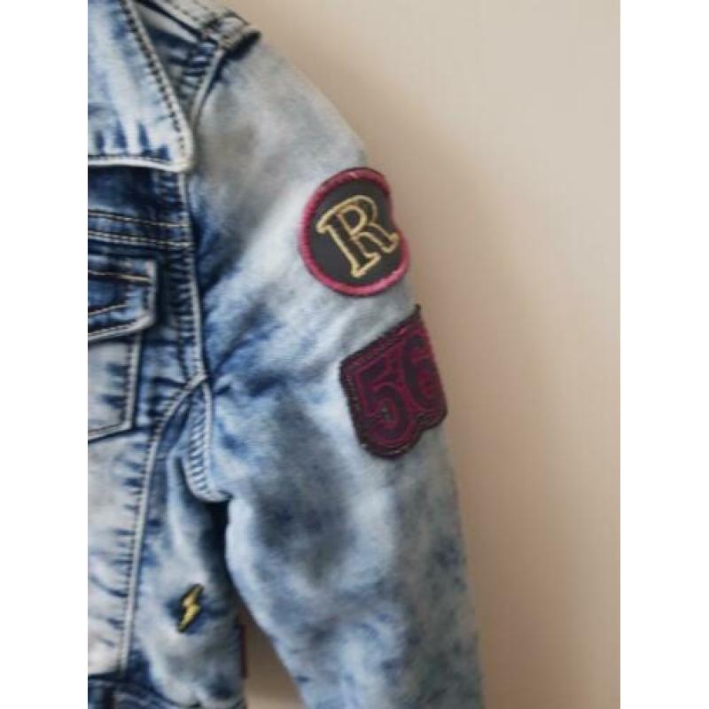 Rags spijkerjasje mt 128