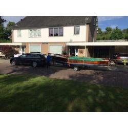 Spanker 188 houten zeilboot