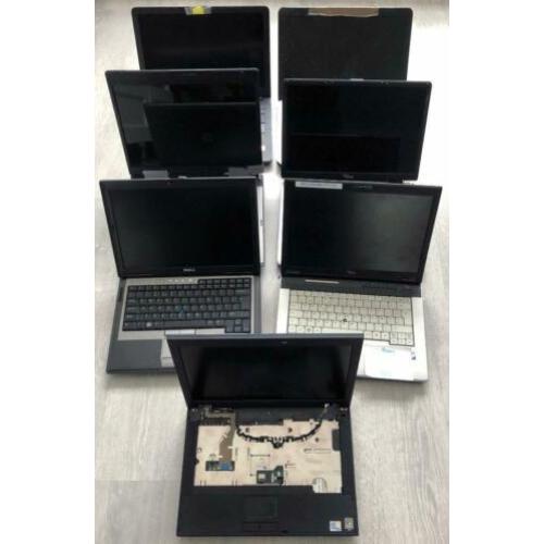 7 defecte en/of incomplete laptops