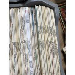 Grote verzameling stripboeken.