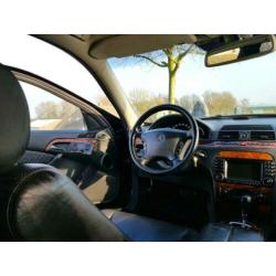 Mercedes S-Klasse 3.7 S350 Lang AUT 2003 Zwart