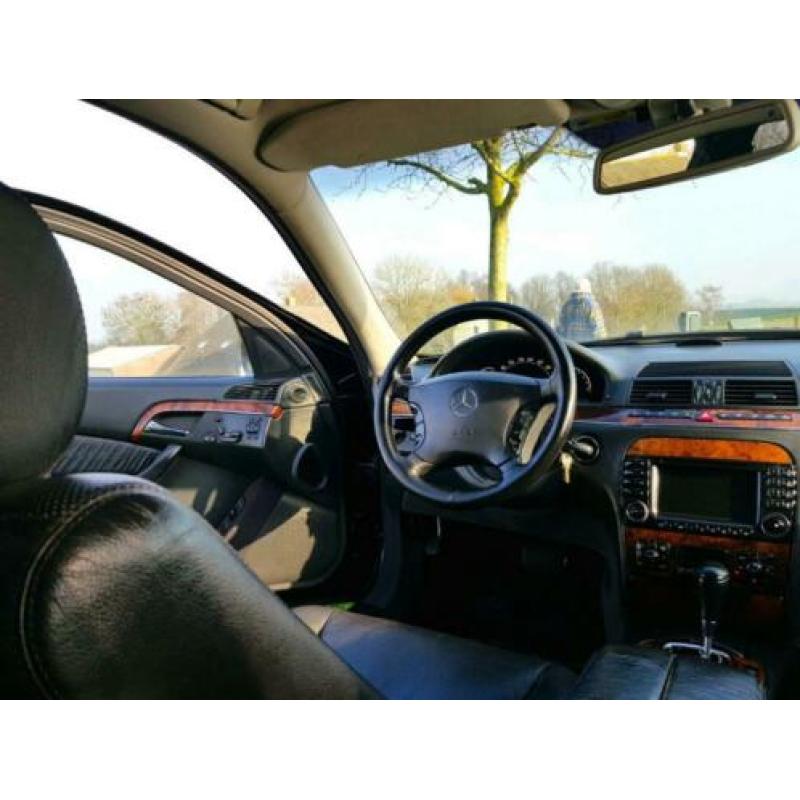 Mercedes S-Klasse 3.7 S350 Lang AUT 2003 Zwart